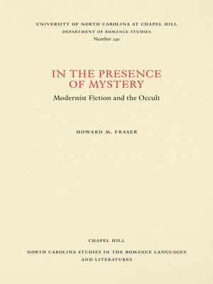 cover image of In the Presence of Mystery